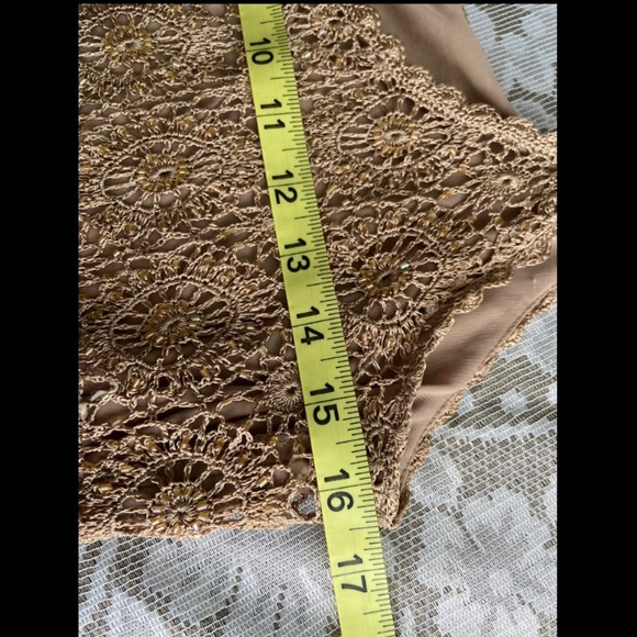 Beaded/crochet tank - Picture 4 of 7